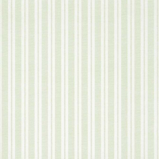 Anna French Ryland Stripe Wallpaper in Soft Green